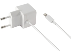 Cargador Adaptador KSIX Lightning Blanco