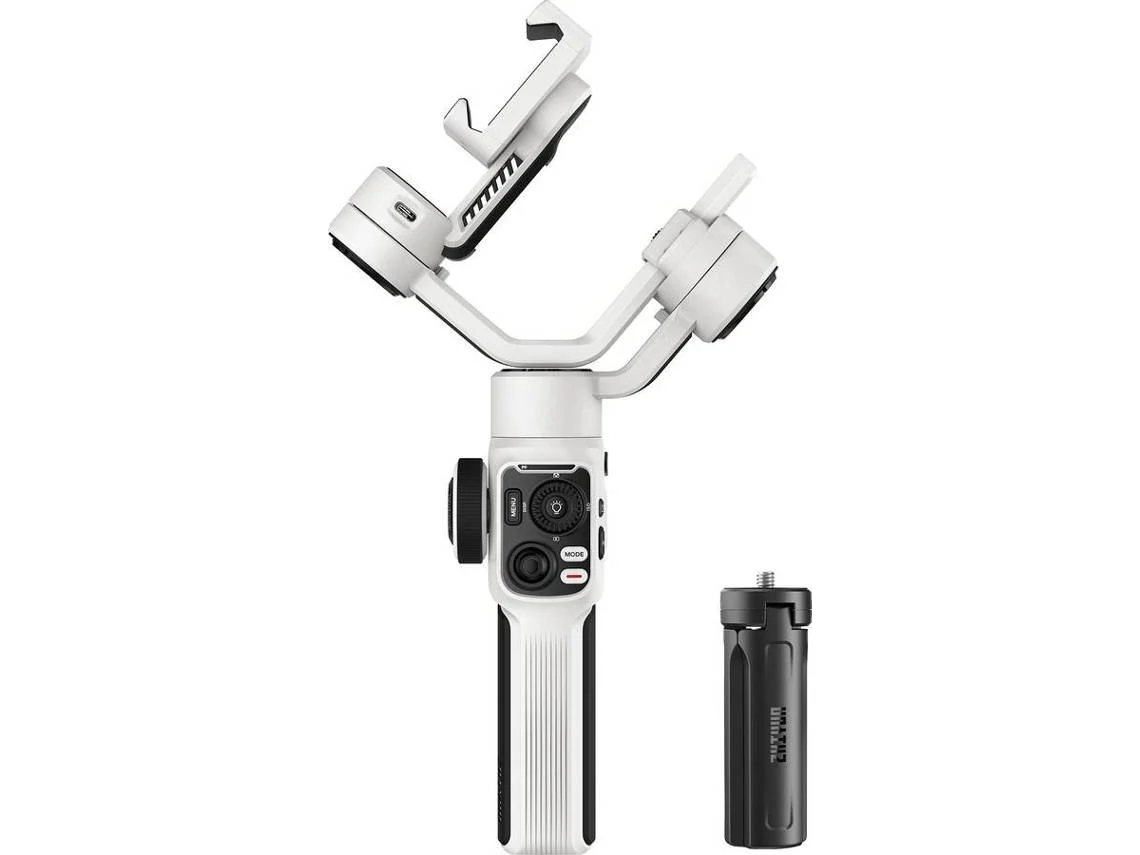 Gimbal ZHIYUN Smooth 5S (Autonomia: hasta 25 horas - Blanco)