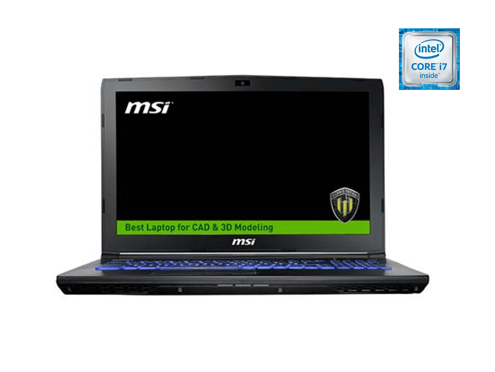 Portátil Gaming MSI WE62 7RJ-1839XES (Intel Core i7-7700HQ - NVIDIA Quadro M2200 - RAM: 16 GB - 1 TB HDD + 256 GB SSD - 15.6'')
