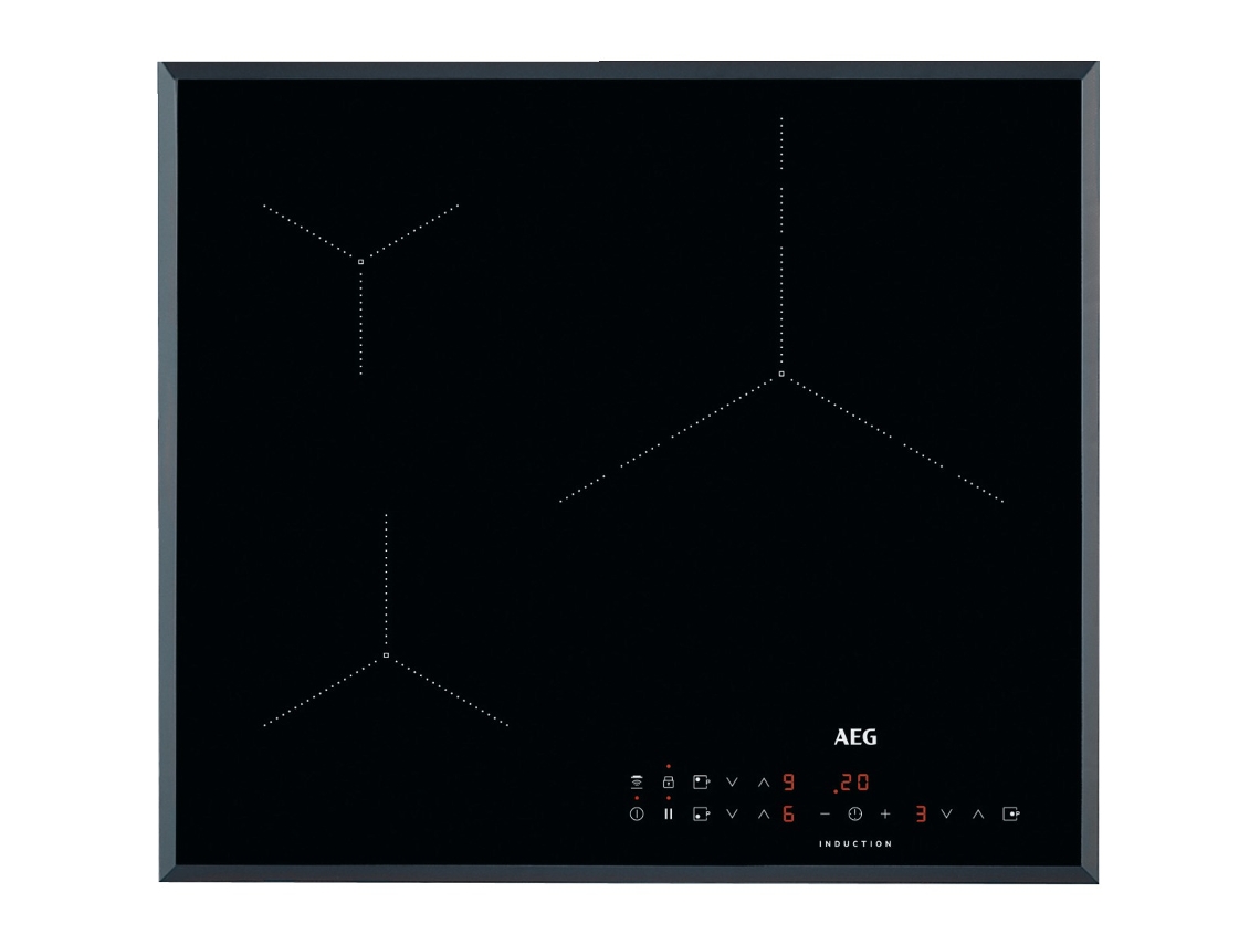 Placa de Inducción AEG ILB63336FB (Eléctrica - 52 cm - Negro)