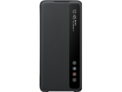 Funda SAMSUNG Galaxy S20+ Clear View Negro (Caja Abierta)