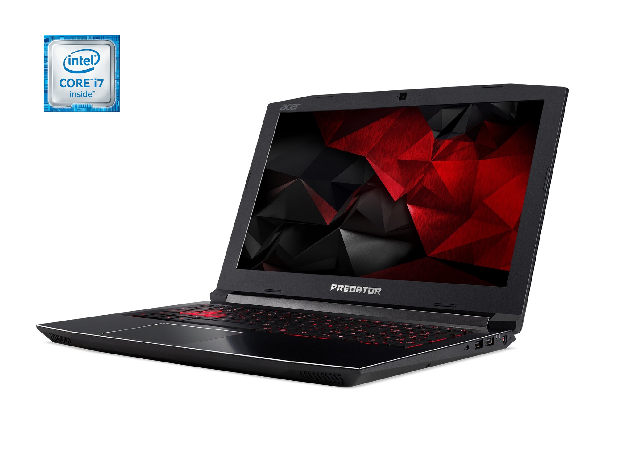 Portátil Gaming ACER Predator Helios 300 G3-572-793Q (Intel Core I7-7700HQ - NVIDIA GeForce GTX 1060 - RAM: 16 GB - 1 TB HDD + 256 GB SSD - 15'')