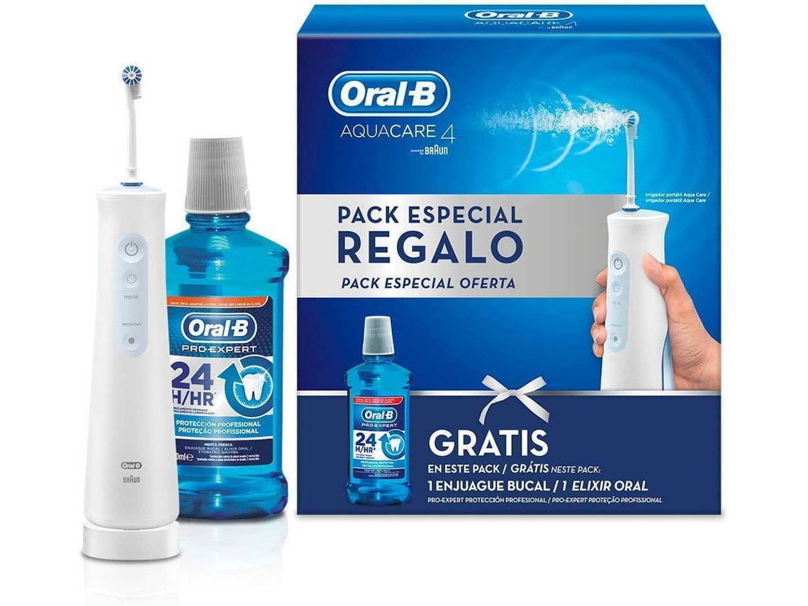 Irrigador Dental ORAL B Aquacare 4 + Colutorio Gratis