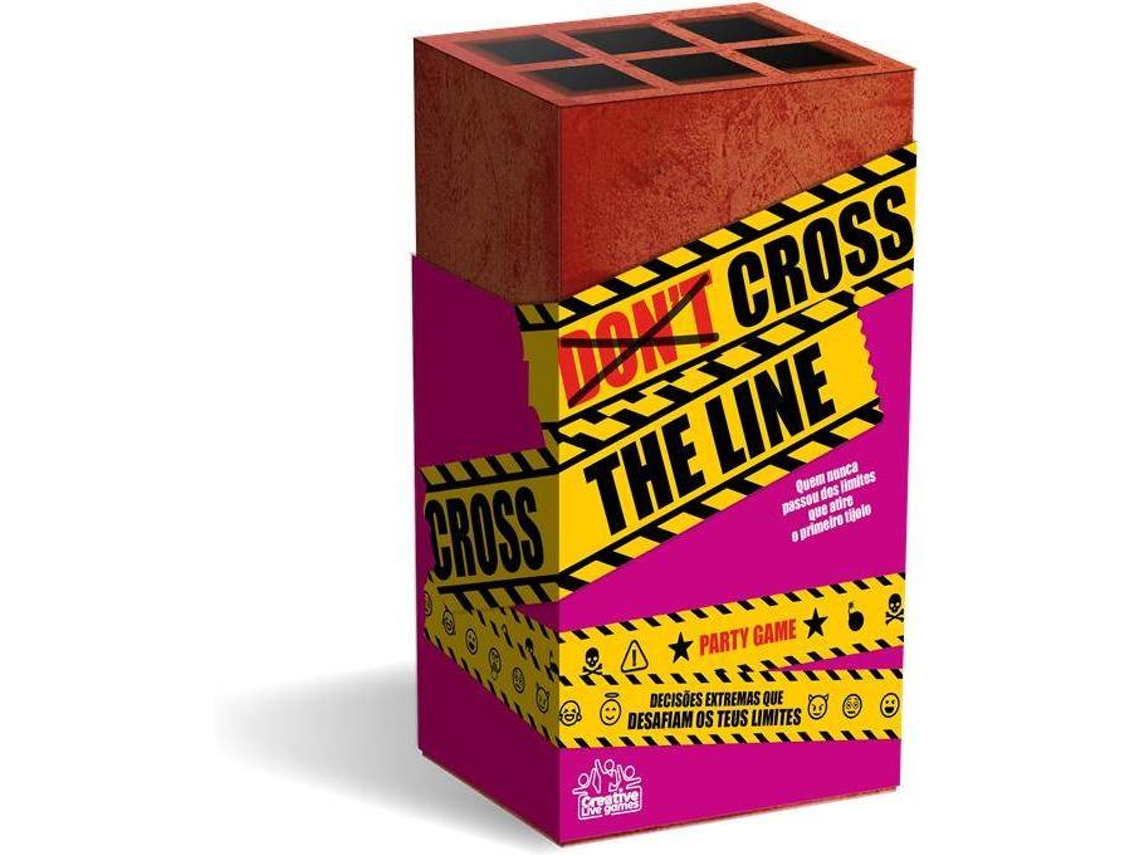 Juego de cartas CREATIVE TOYS Cross The Line (Edad Mínima Recomendada:18 Años)