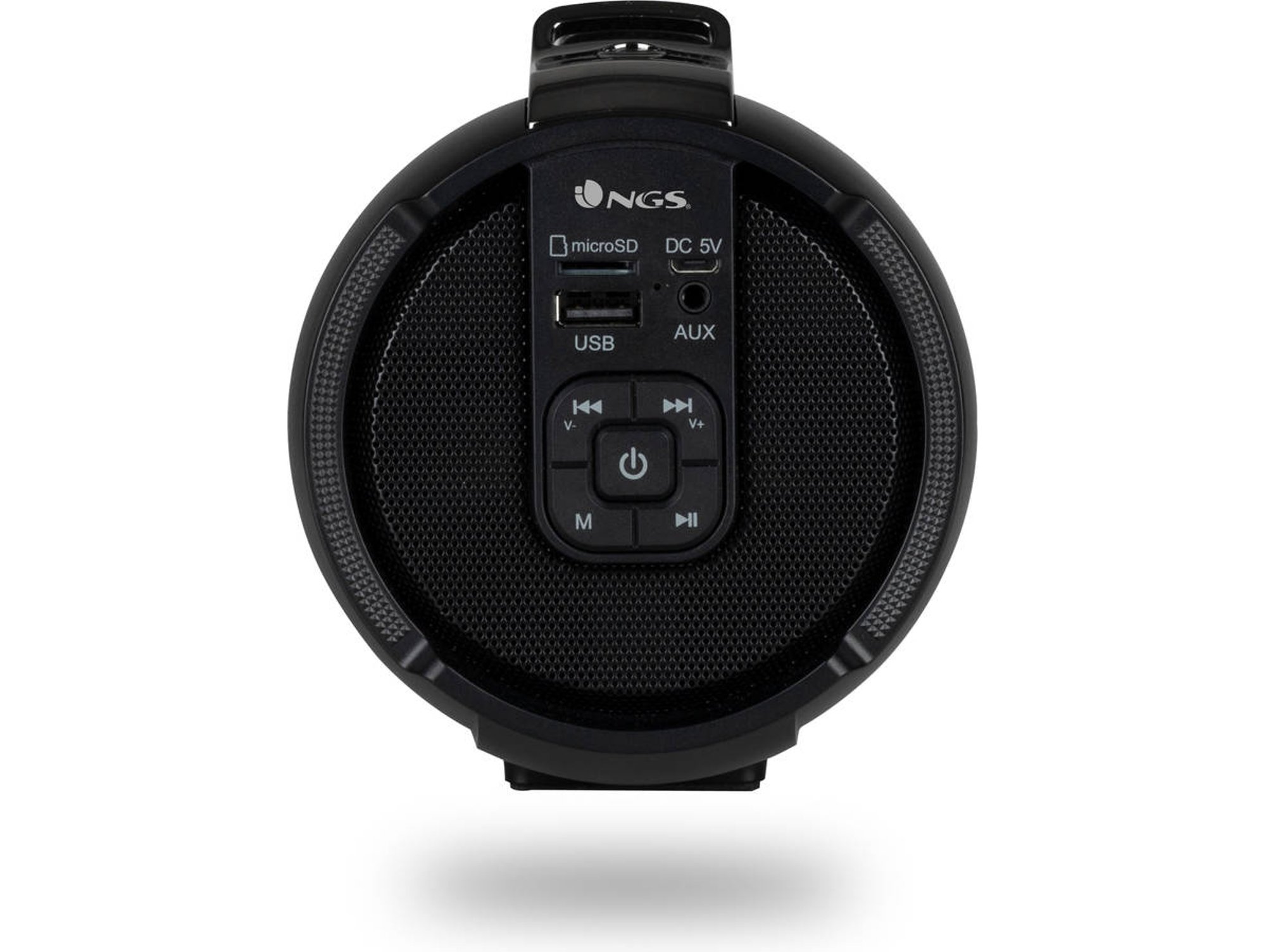 Altavoz Bluetooth NGS Roller Tempo (Negro - Autonomía: hasta 7 h)
