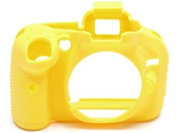 Funda silicona EASYCOVER Nikon D5200 Amarillo