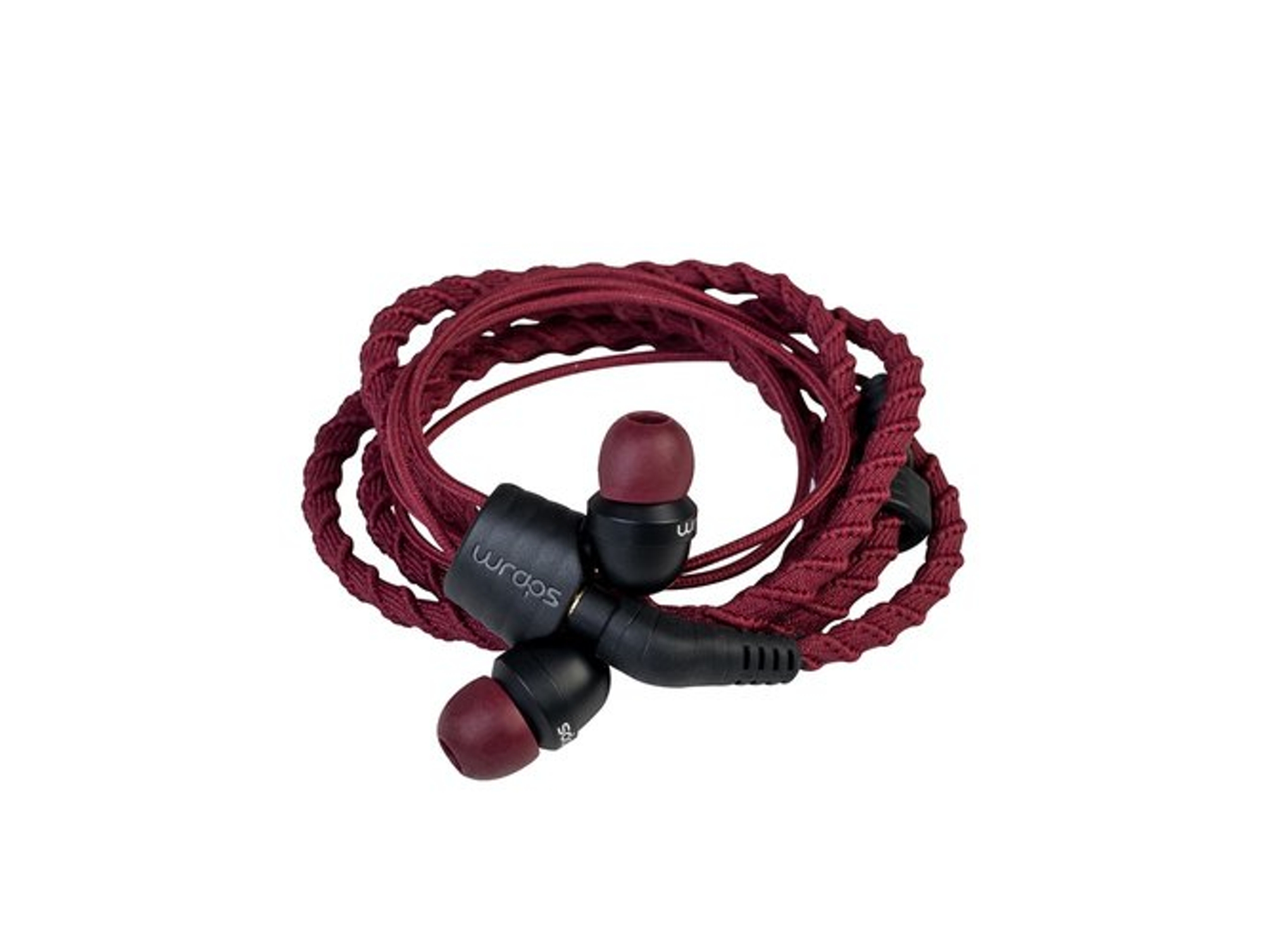 Auriculares WRAPS Classic Carmesí
