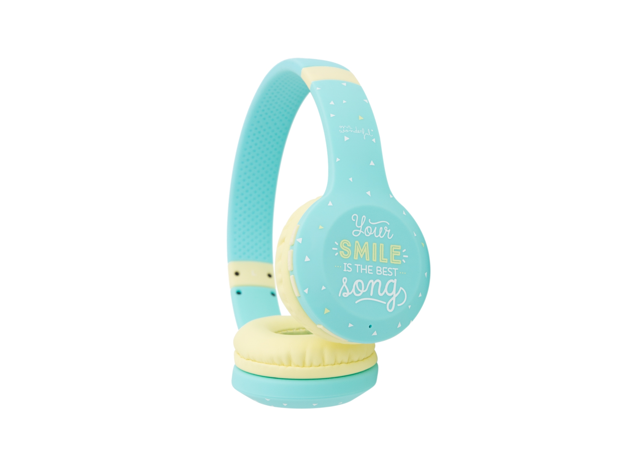 Auriculares Bluetooth MR. WONDERFUL Smile (On ear - Azul)