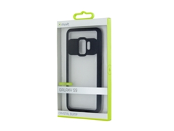 Funda Bumper MUVIT para Samsung Galaxy S9 Negro