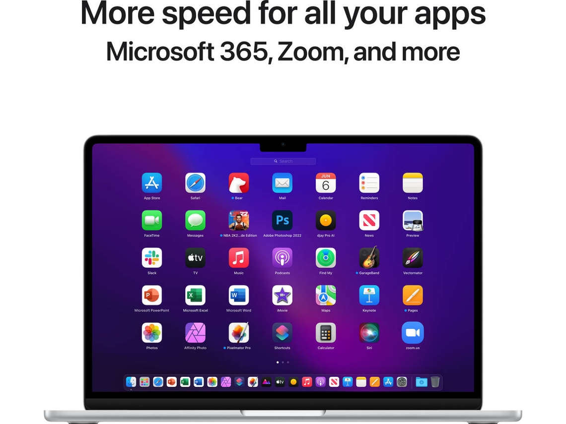 MacBook Air APPLE Plata (13'' - Apple M2 8-Core - RAM: 16 GB - 256