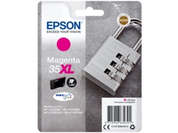 Cartucho de tinta original EPSON 35XL, Candado 20,3 ml, Magenta, XL, C13T35934010, T3593