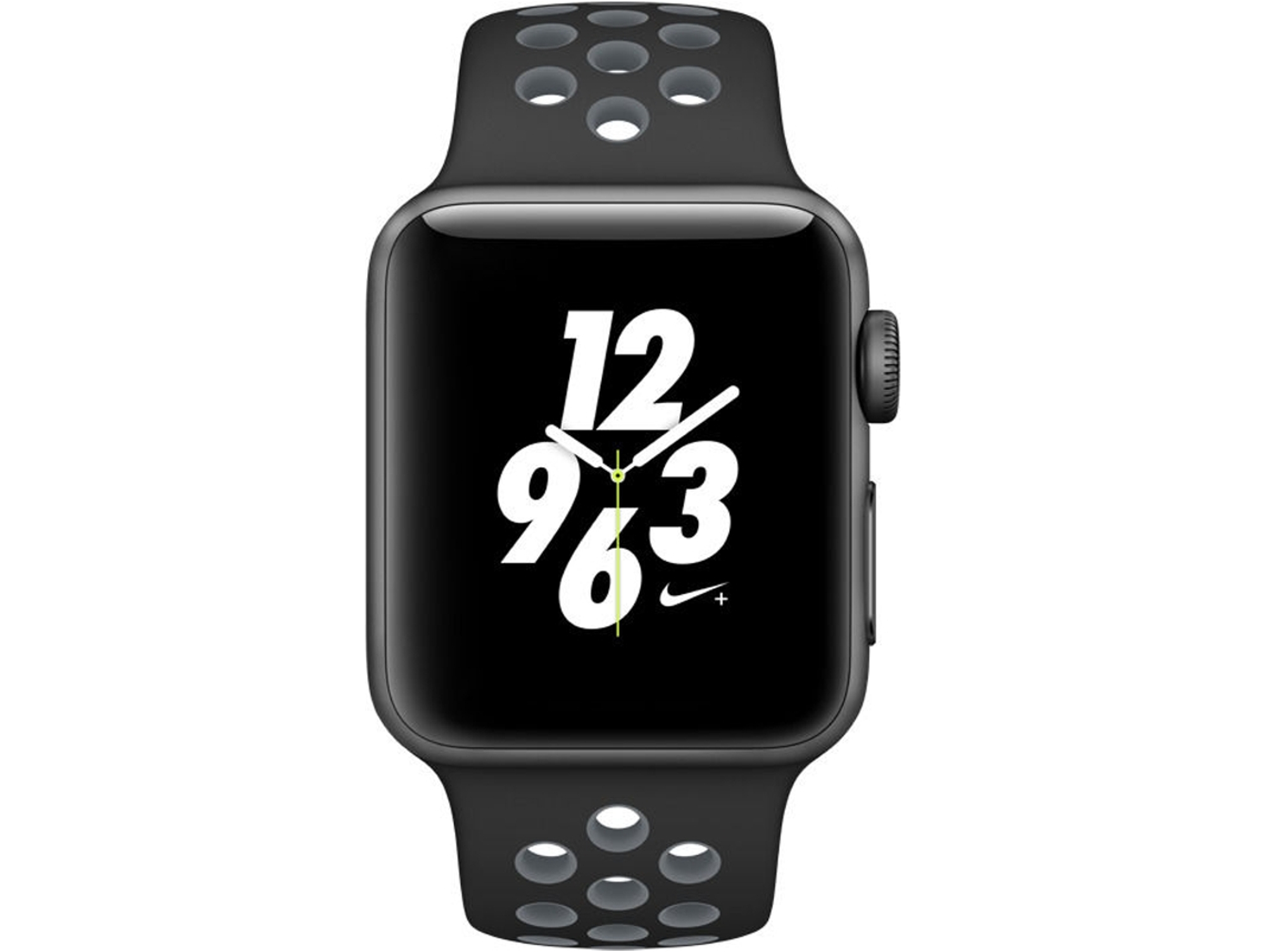 APPLE Watch Nike+ S2 38mm gris espacial, negro