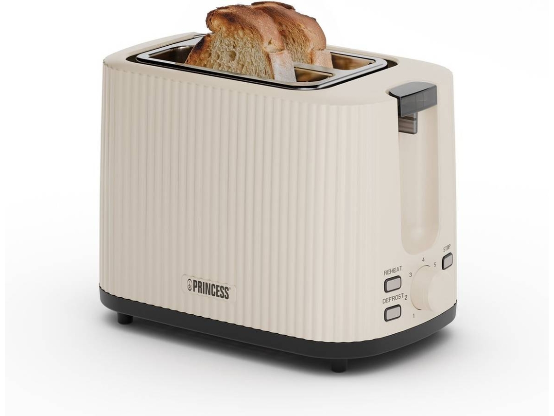 Tostadora PRINCESS 01.142337.01.00 (930 W - Beige)