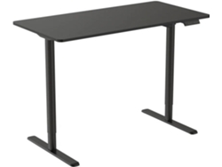 Escritorio Elevable MITSAI Denver con sistema de elevación automática y memoria integrada (120(L) x 60(P) x 73 a 118(A) cm - Negro)