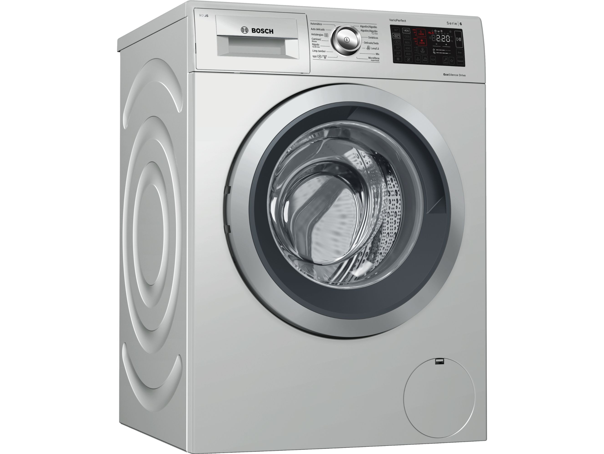 Lavadora BOSCH WAT2869XES (9 kg - 1400 rpm - Inox)