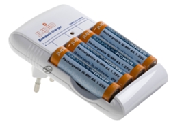 Kit Cargador de pilas JUPIO JBC0030 + 4 pilas