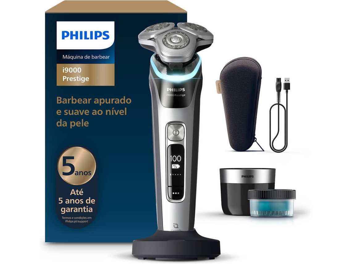 Máquina de Afeitar PHILIPS i9000 Prestige XP9204/30 (Autonomía: 60 min - Batería)