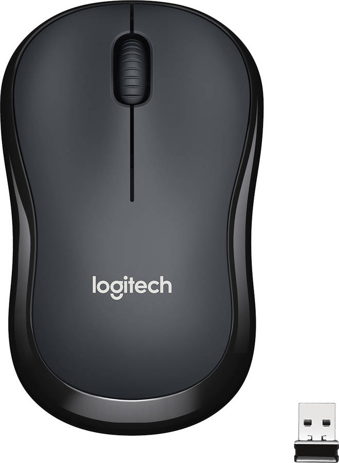 Ratón LOGITECH M220 (Inalámbrico - Casual - 1100 dpi - Negro)