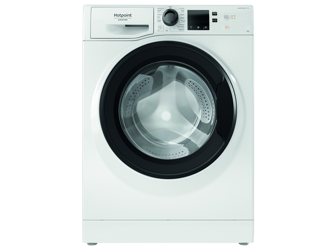 Lavadora HOTPOINT NS 824 WK SPT N (8 kg - 1200 rpm - Blanco)