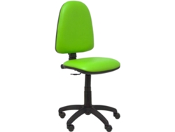 Silla Operativa PYC Ayna Verde (Brazos Ajustables - Similpiel)
