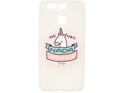 Carcasa Huawei P9 MR. WONDERFUL Unicornio Transparente