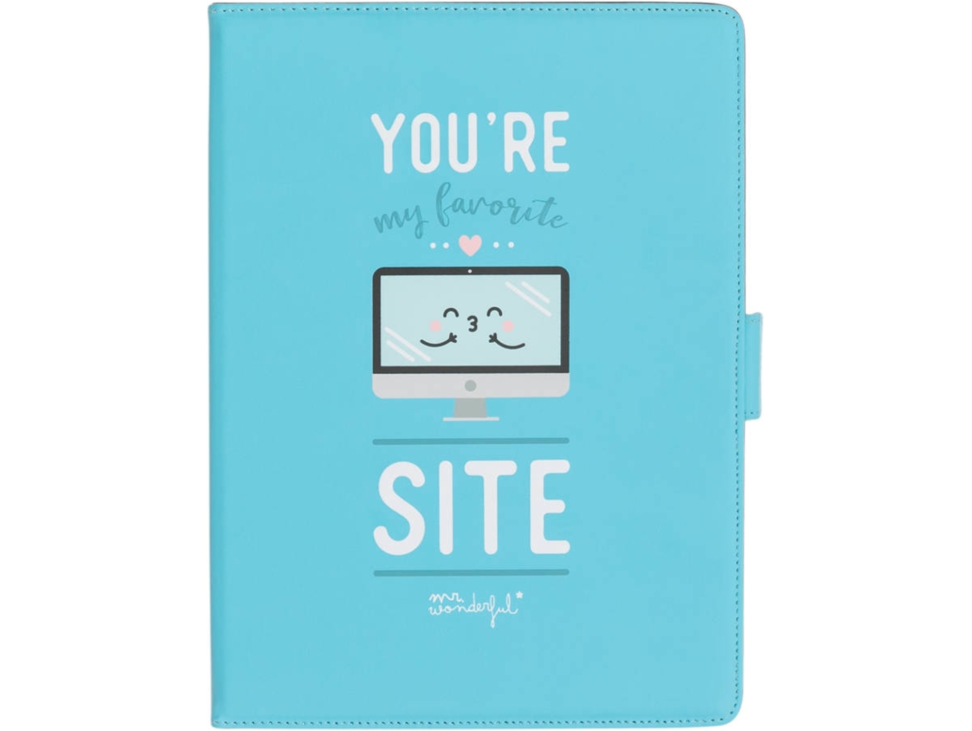 Funda Tablet MR. WONDERFUL You Are My Favourite Site (Universal - 10.1'' - Azul)