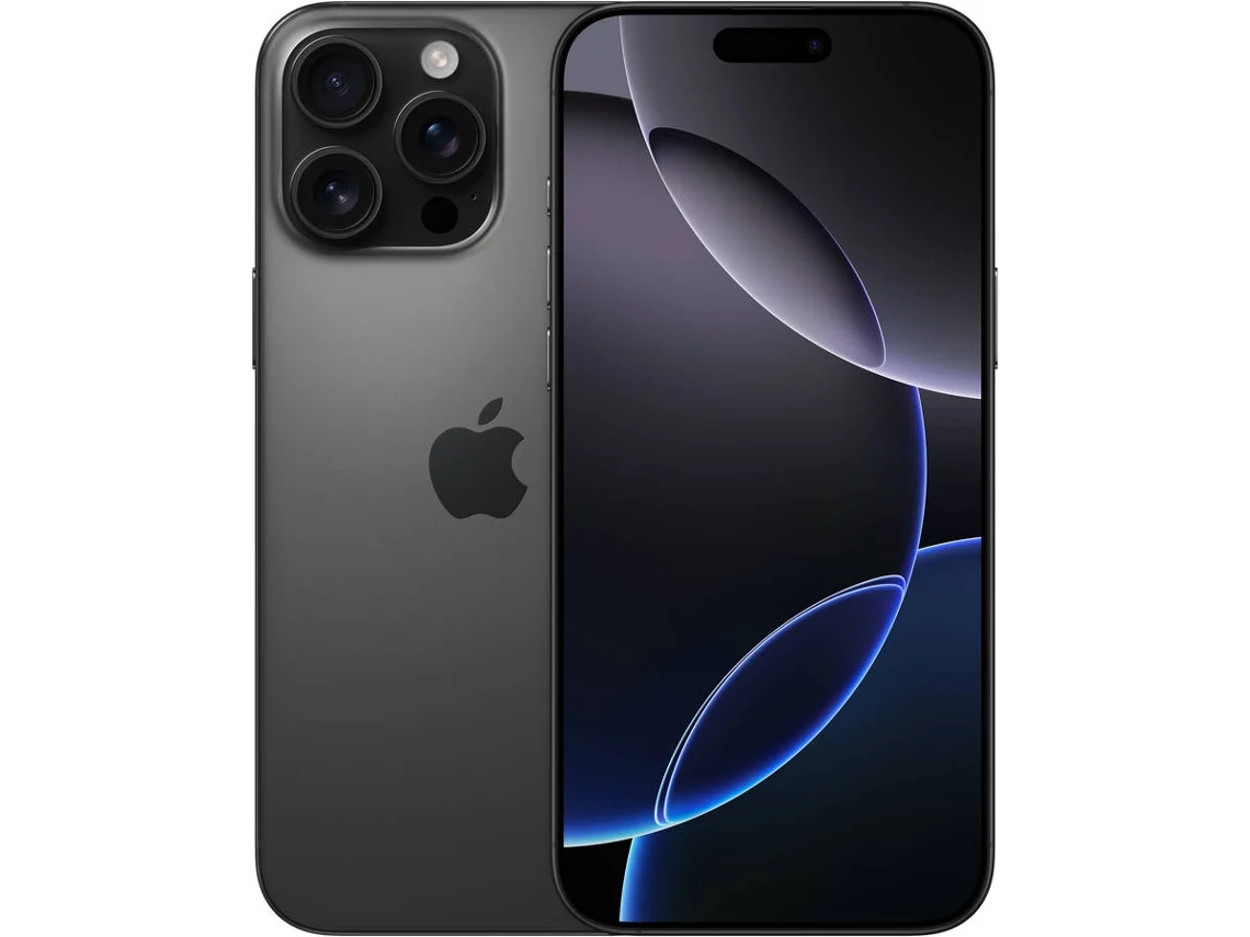 iPhone 16 Pro Max APPLE (6.9'' - 256 GB - Titanio Negro) | Worten