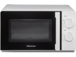 Microondas HISENSE H20MOWS1HG (20 L - Con Grill - Blanco)