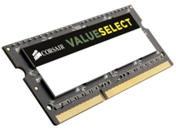 Memoria RAM DDR3 CORSAIR CMSO4GX3M1A1600C11 (1 x 4 GB - 1600 MHz - CL 11 - Negro)