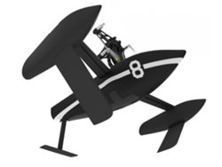 Mini Drone PARROT Hydrofoil Orak (VGA - Autonomía: Hasta 9 - Negro)