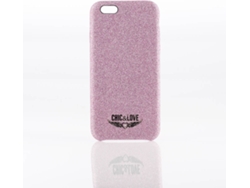 Carcasa iPhone 6, 6s CHIC&LOVE Glitter Rosa