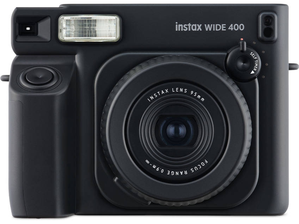 Cámara Fotográfica Instantánea FUJIFILM Instax Wide 400 (Negro)