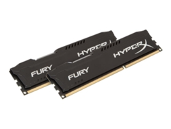 Memoria RAM DDR3 HYPERX Fury (2 x 8 GB - 1866 MHz - CL 10 - Negro)