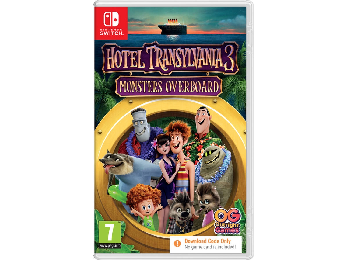 Juego Nintendo Switch Hotel Transylvania 3 Monsters Overboard (Código de Descarga en la Caja)