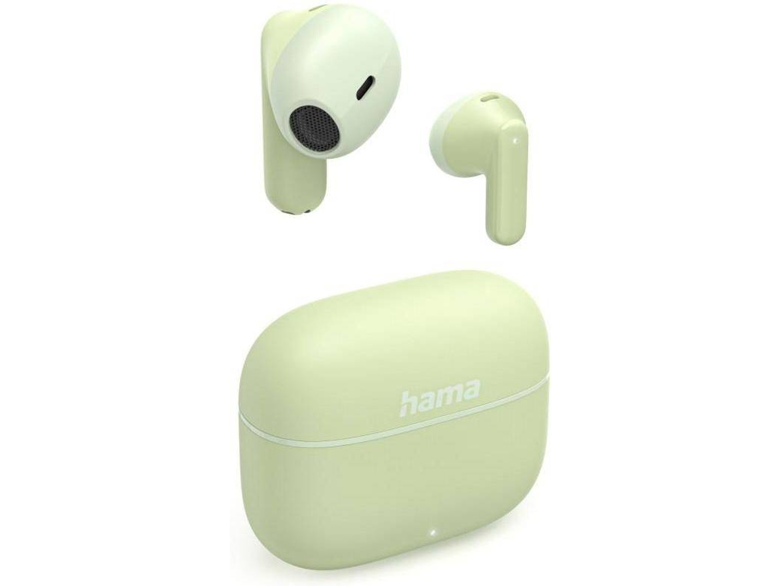 Auriculares Bluetooth HAMA Freedom Light 2 (In Ear - Micrófono - Verde)