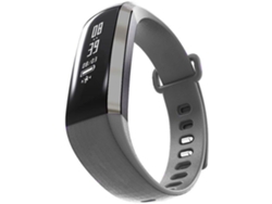 Pulsera de actividad LEOTEC Fitness Health (Bluetooth - Hasta 7 días de autonomía - Resistente al agua - Gris)