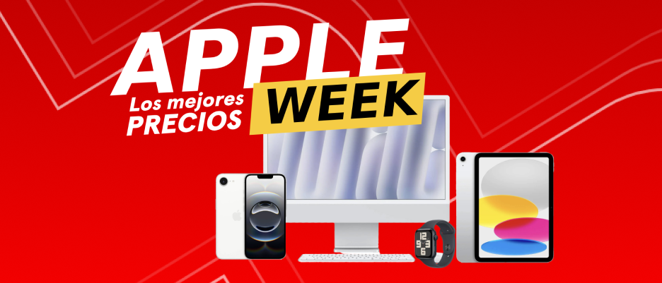Apple Week - Los mejores precios en toda la gama Apple