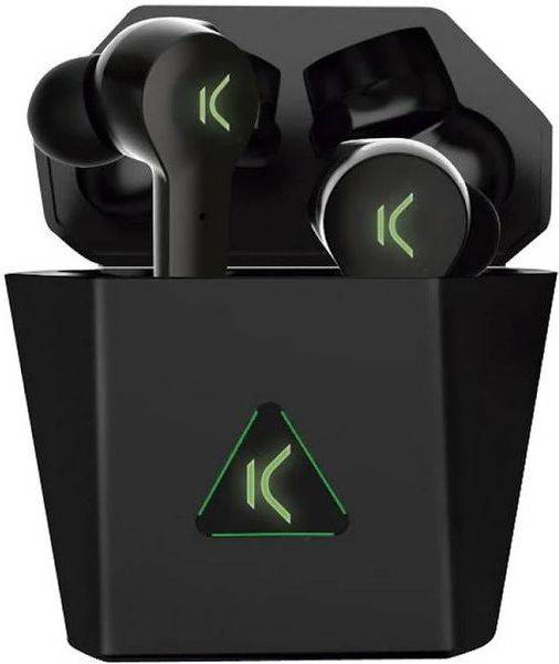 Auriculares Bluetooth True Wireless KSIX Gaming Saga (In Ear - Negro)