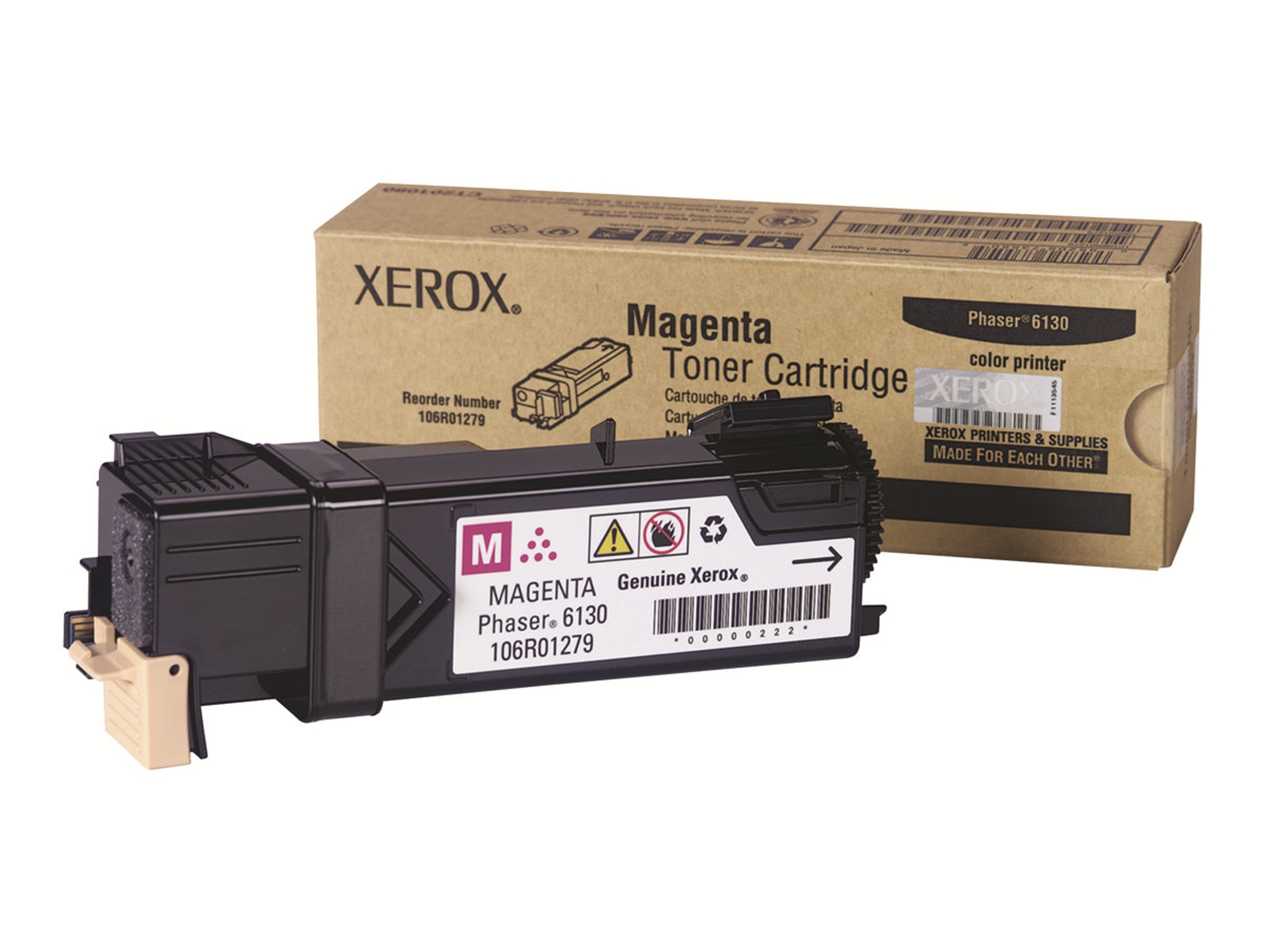 Tóner XEROX para Phaser 6130 Magenta