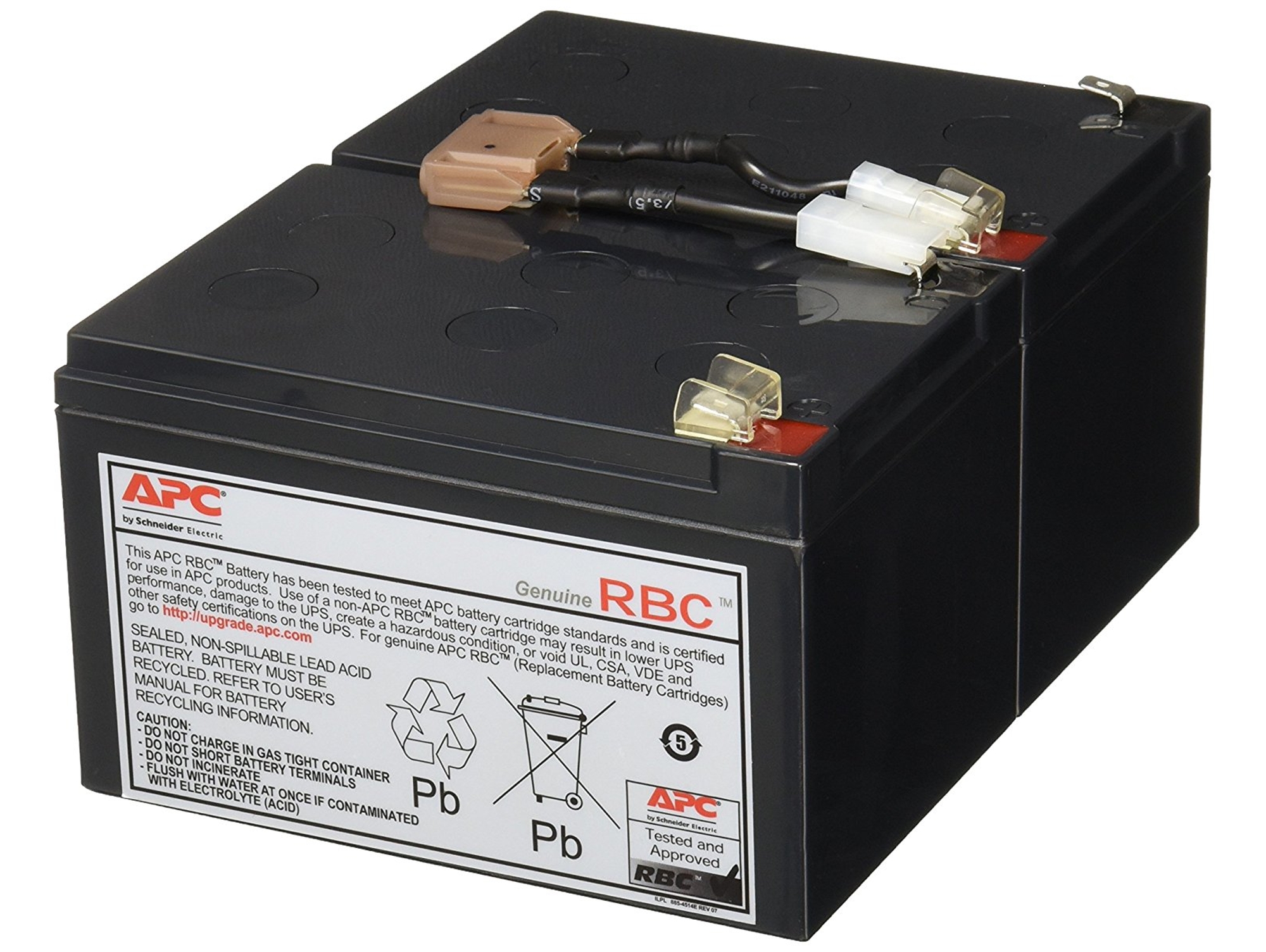 Batería de sustitución APC RBC6