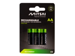 Pilas Recar MITSAI Aa Rtu 2100 Mah X4