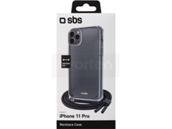 Funda para iPhone 11 Pro SBS Cordón Negro