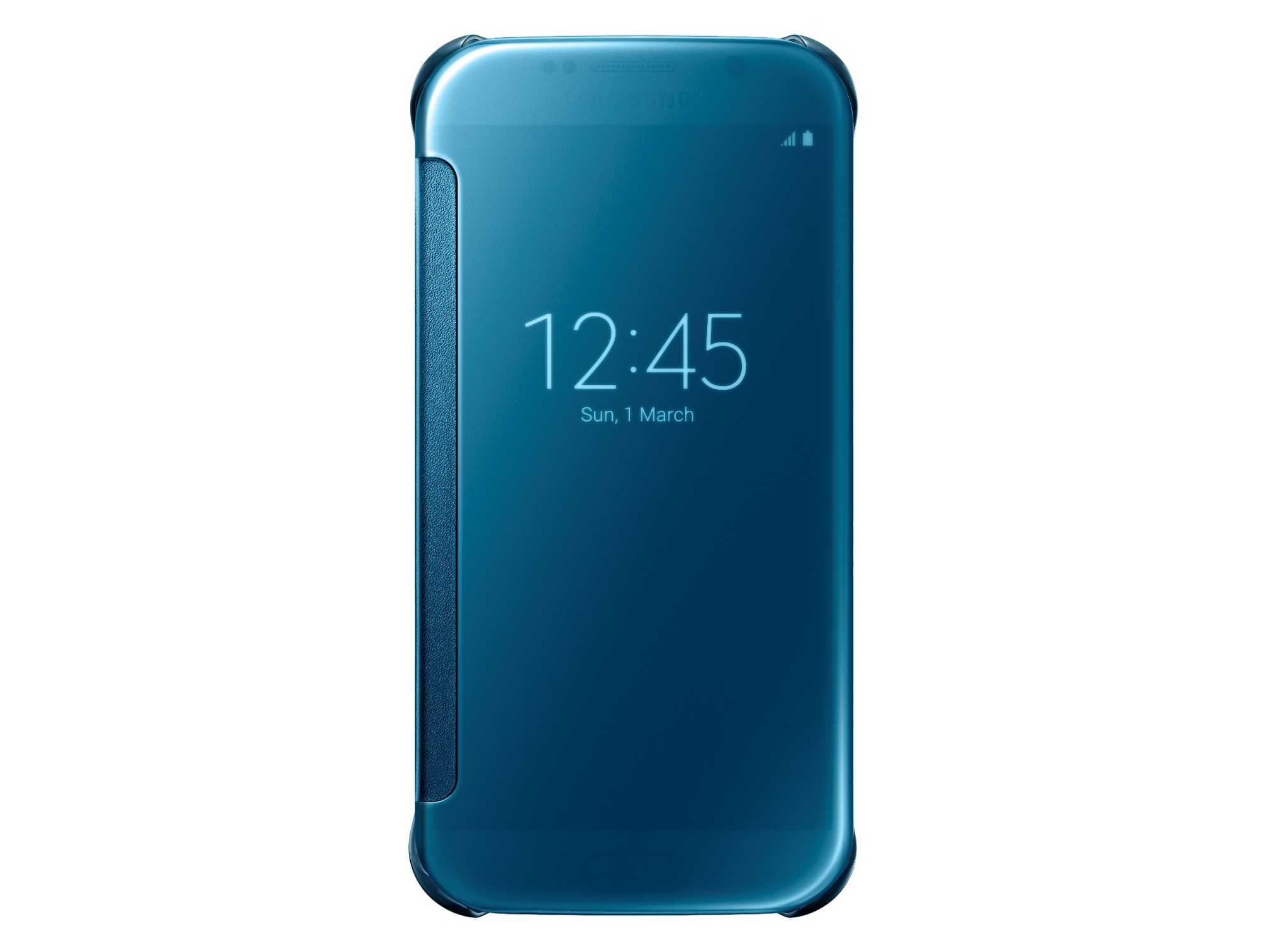 Funda SAMSUNG Galaxy S6 Clear View Azul