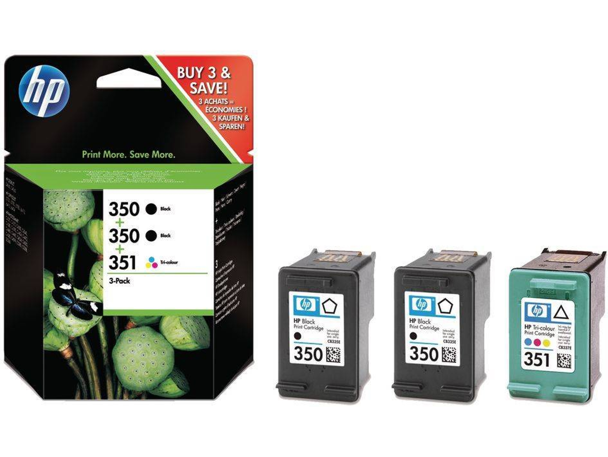 Pack de cartuchos de tinta HP SD448EE - 445