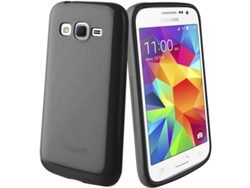 Funda Minigel MUVIT para Samsung Core Prime Negro