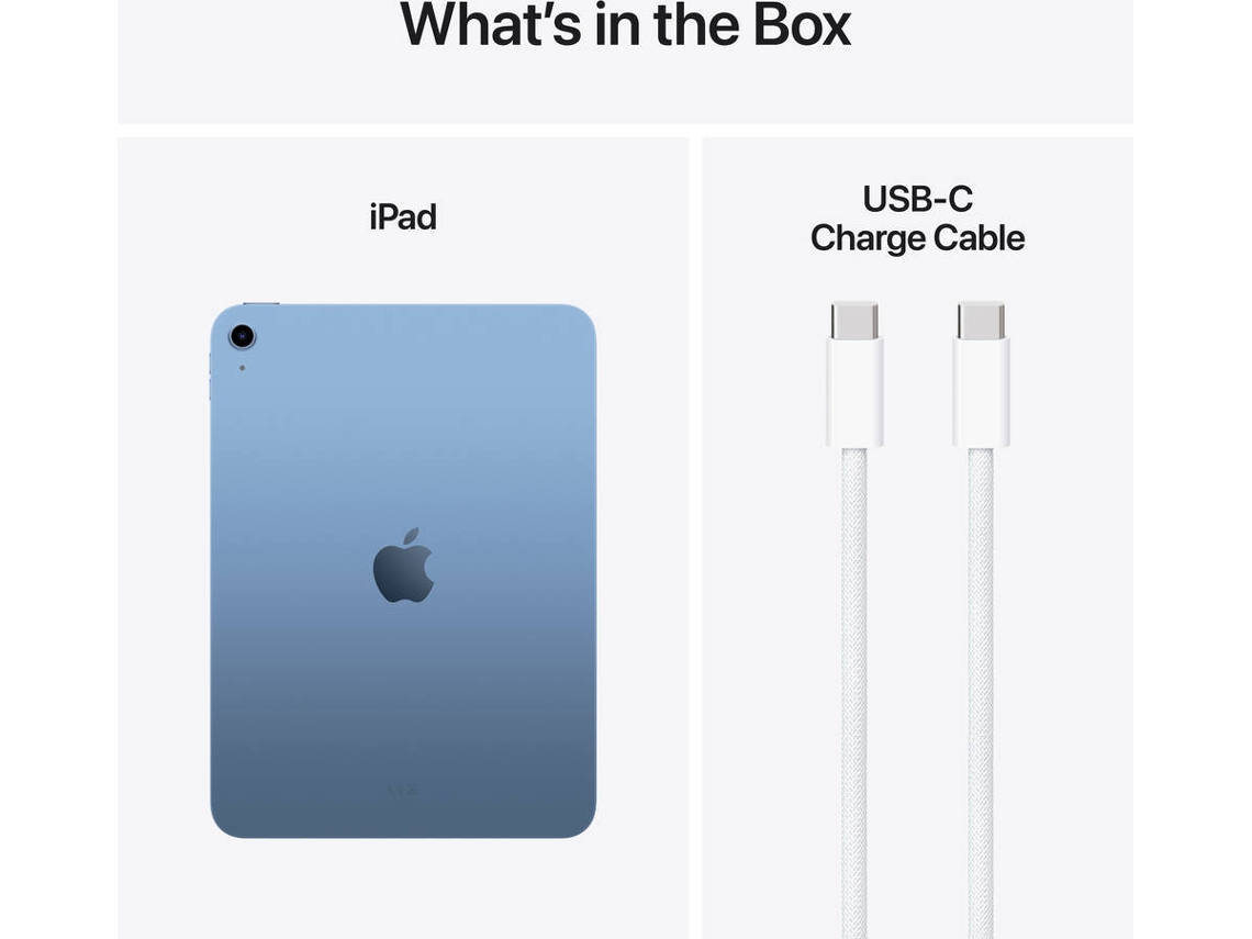 iPad APPLE (11'' - A16 - 256 GB - Wi-Fi - Azul) | Worten Canarias