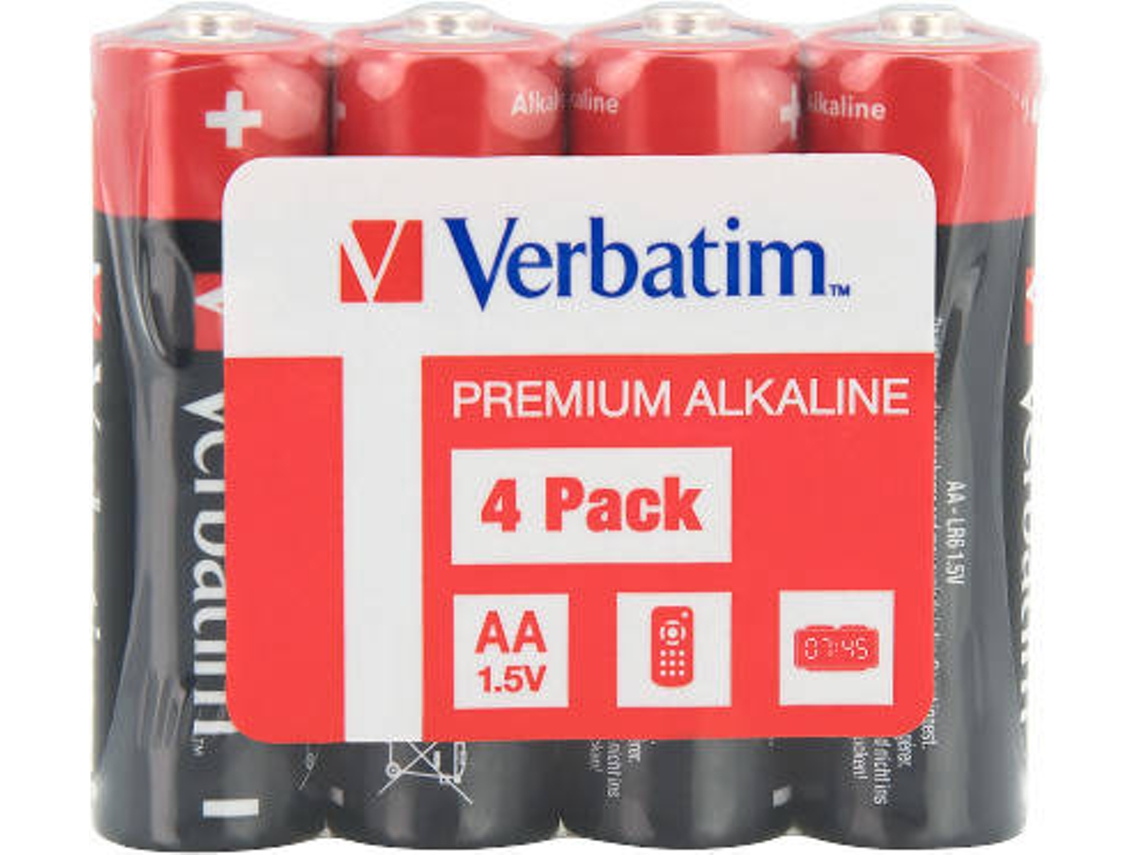 Pilas VERBATIM 49501 1.5 V 4 Unidades