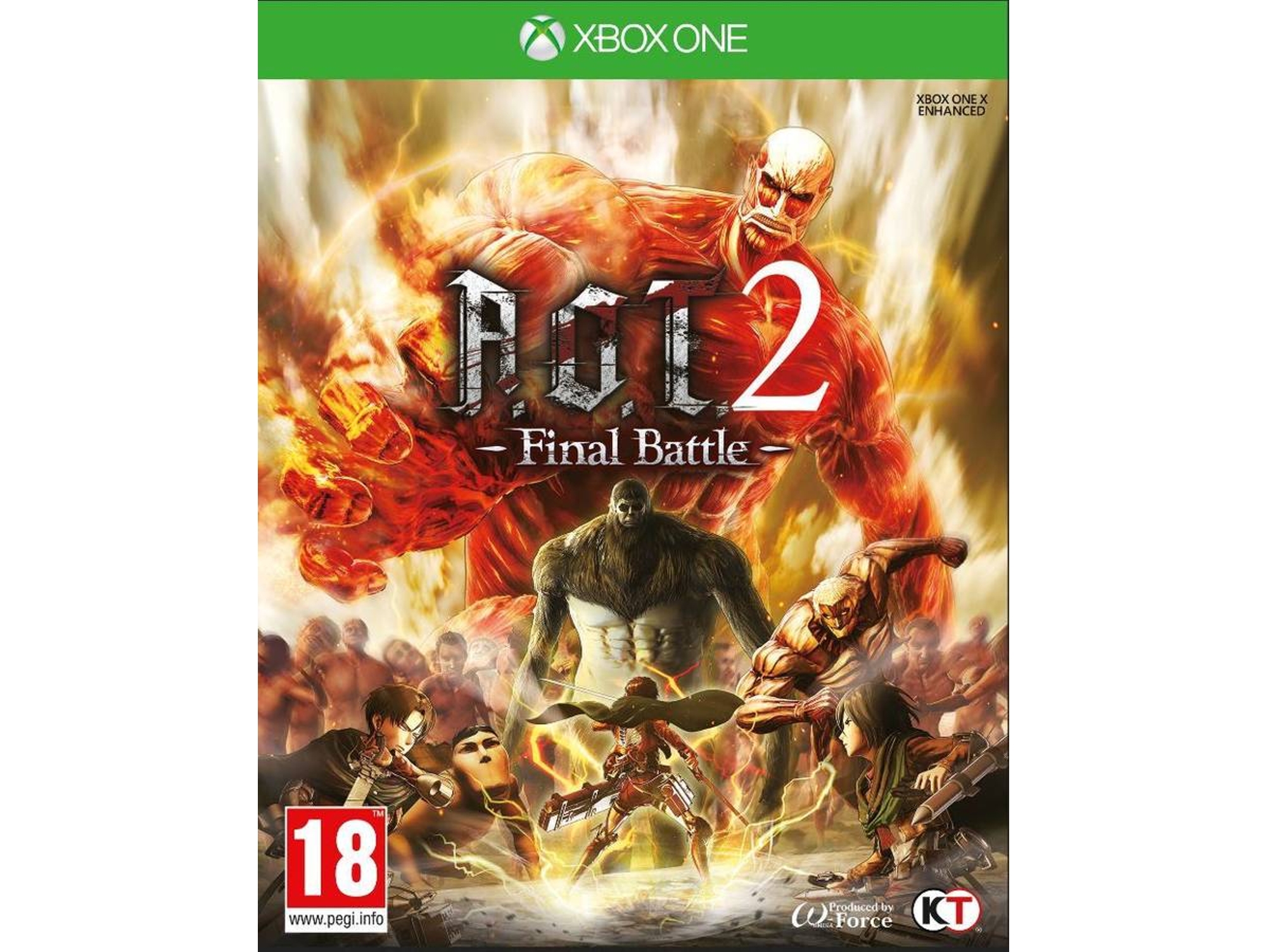 Juego XBOX One Attack On Titan 2: Final Battle