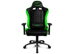 Silla Gaming DRIFT DR200 (Hasta 150 kg - Elevador a Gas Clase 4 - Negro y Verde)