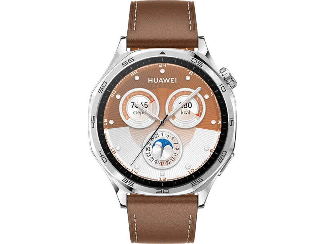 Smartwatch HUAWEI Watch GT5 (Marrón - 46 mm) | Worten Canarias